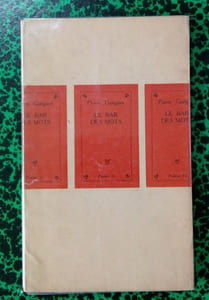 Le bar des mots ( suivi de Adam Granitique ).