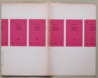 Quinze poèmes ( 1951-1952 ).