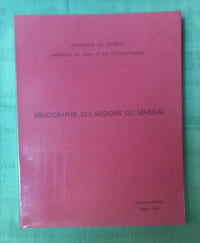 Bibliographie des régions du Sénégal.