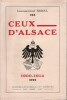 Ceux d'Alsace 1900-1914.. REBOUL Lieutenant-Colonel