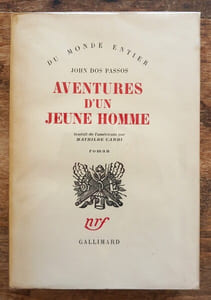Aventures d'un jeune homme.