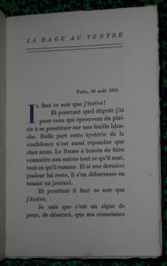 La rage au ventre.