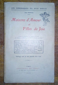 Maisons d'amour et filles de joie.