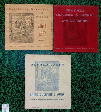 Peintures Gravures et Dessins.. JARRY Alfred
