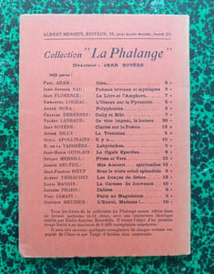 Le promenoir des élégies.
