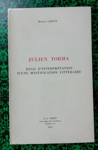 Julien Torma - essai d'interprétation d'une mystification littéraire.