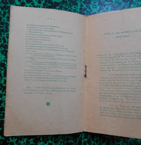Statuts du Collège de Pataphysique.