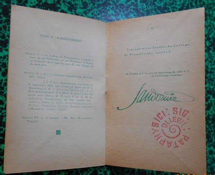 Statuts du Collège de Pataphysique.. Collectif ( Collège de Pataphysique )