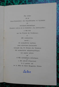 Document hermétique ( avec une présentation attribuée à Jean Ferry, S. ).