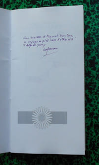 Lettre à l'Auteur de " Alfred Jarry biographie 1906-1962 " pouvant servir à cette dernière de complément.