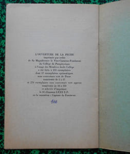 L'ouverture de la Pêche.