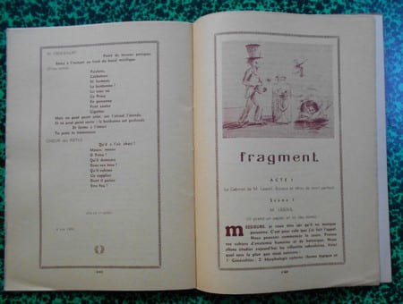 Les Alcoolisés ( Opéra-chimique ), suivi d'Un fragment.. JARRY Alfred