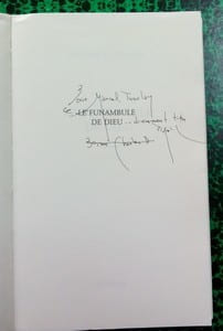 Le funambule de Dieu.