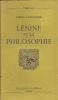Lénine et la philosophie.. Althusser (Louis)
