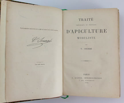 Apiculture Mobiliste - Conduite du rucher - Apiculture moderne. T. Sourbé – Ed. Bertrand – A. L. Clément