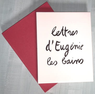 LETTRES d'EUGENIE LES BAINS. RÉMON Jean-Pierre