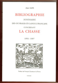 Bibliographie sur La Chasse