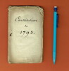 Constitution de 1793. Déclaration des Droits de l’Homme et du Citoyen