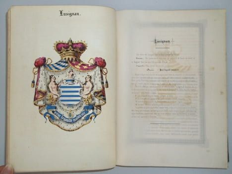 Illustrations de La Noblesse Européenne. Abbé d’Ormancey, Vicomte de Fréjacques