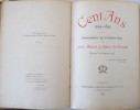Cent Ans 1793-1893 – Descendance de Jean Monod et Louise de Conninck. Jean Monod