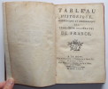 Tableau Historique des Trois Cours Souveraines de France. Pierre Bouquet