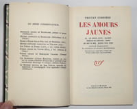 Les Amours Jaunes