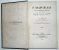 Fontainebleau, études pittoresques et historiques. A. L. Castellan