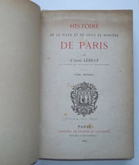 Histoire du Diocèse de Paris