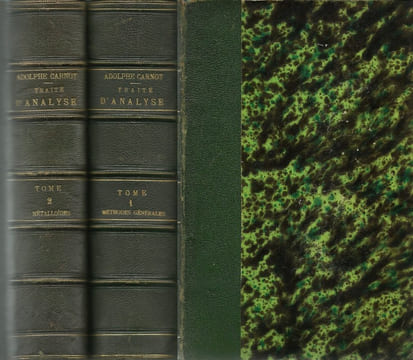 TRAITE D'ANALYSE des SUBSTANCES MINERALES – 3 Tomes. CARNOT Adolphe