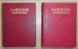 Larousse Agricole – complet 2 tomes. E. Chancrin et R. Dumont