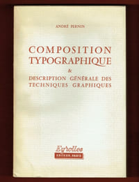 Composition Typographique et description des techniques graphiques