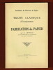 Fabrication du Papier. E. Arnould