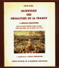 Inventaire des Mégalithes de la France. John Peek