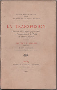 LA TRANSFUSION appliquée à la vigne