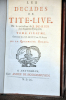LES DECADES. TITE-LIVE 