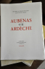 AUBENAS SUR ARDECHE . CHARAY JEAN (texte) GERMAINE BRAGANCE (gravure)