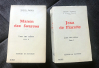 L'EAU DES COLLINES. TOME I : JEAN DE FLORETTE. TOME II : MANON DES SOURCES. . PAGNOL MARCEL