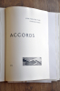  Accords . MARE, Anne-Françoise,  Christian d'Espic.