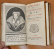  Mémoires de Marguerite de Valois reine de France et de Navarre Auxquels on a ajouté son éloge, celuy de monsieur de Bussy & la fortune de la cour .  ...