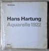 HANS HARTUNG - AQUARELLE 1922, .  Will Grohmann