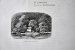 LA SEMOYS . D.LANCELOT , ELIZE DE MONTAGNAC