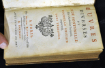 Oeuvres Diverses de M. de Fontenelle. De l'Academie Francoise. Nouvelle Edition augmentee.. Fontenelle, M. de (Bernard de Bovier de Fontenelle)