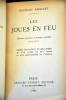  Les Joues en Feu. Poèmes anciens et poèmes inédits 1917-1921.  .   Radiguet Raymond. 