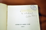 Oeuvres.  Tome1 et 2. Faure Gabriel
