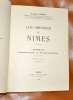  Les origines de Nimes. Époques préhistoirique et protohistorique.   Eugène Gimon  