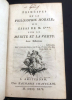 " Principes de la philosophie morale ou essai de M. S***, sur le mérite et la vertu. Avec reflexions ....". Diderot