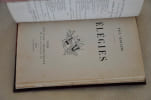 El&eacute;gies . Paul Verlaine 