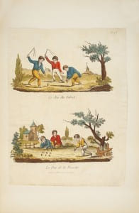 Album Amicorum 40 gravures aquarellés aux sujets divers
