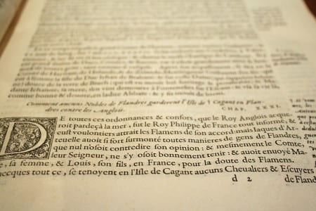 Le Premier [Second / Tiers / Quart] volume de l’Histoire et Cronique de Messire Jehan Froissart. Reveu & corrigé sur divers Exemplaires, & suivant les ...