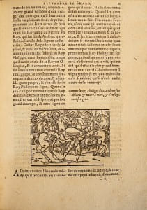 L’HISTOIRE DU NOBLE ET TRES VAILLANT ROY ALEXANDRE LE GRAND, jadis Roy et Seigneur de tout le monde : & des grandes prouesses qu’il a faites en son ...